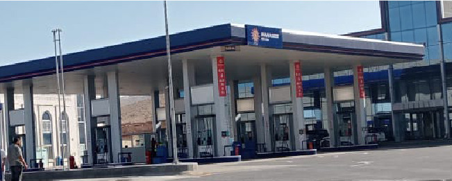 NEW GAS STATION 100 Street AT YOUR SERVICE